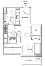 10 Shelford (D11), Apartment #442679991